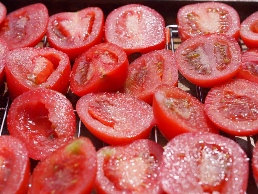 Tomatoes for Sun-Dried Tomato recipe 