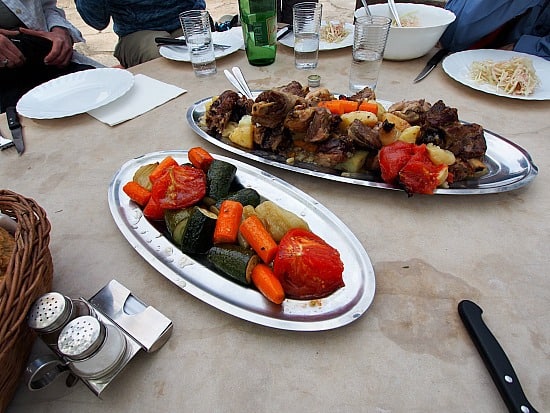 This beautiful lunch was lamb shank peka and roasted veges on the side! Delish!