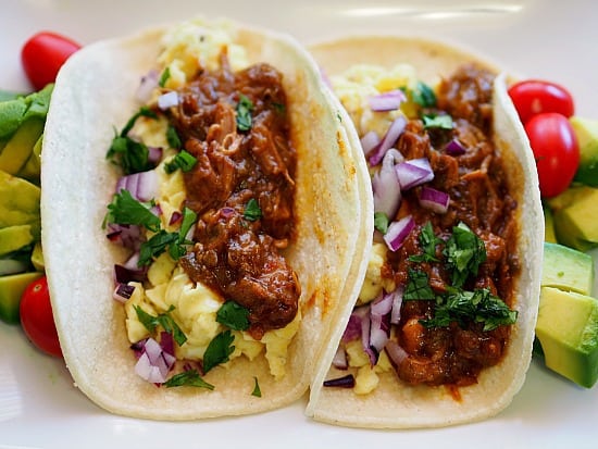 Tacos just aren't for dinner anymore!  I would like these for dinner though or lunch or even a snack! Yum-me! 