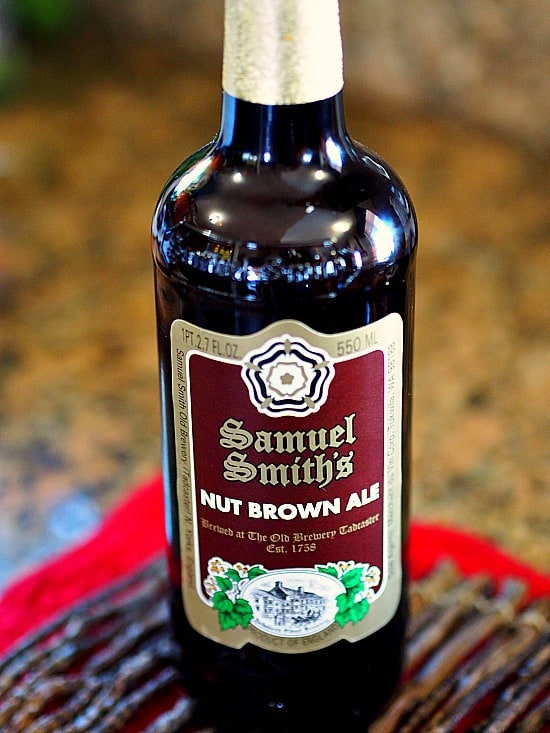 Any Nut Brown ale will do but I like this one and my liquor store sells them in individual bottles!  