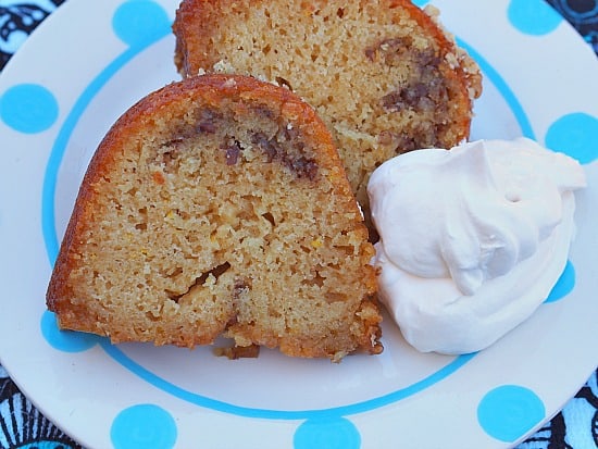 Bermuda Rum Cake with pecans (from scratch) - SugarLoveSpices