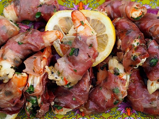 Limoncello Shrimp w/ Prosciutto