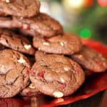 Tipsy Double Chocolate Cherry Cookies