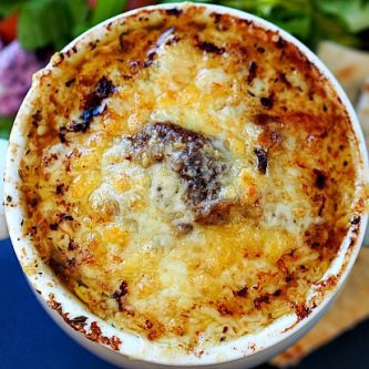 French Onion Beef Soup