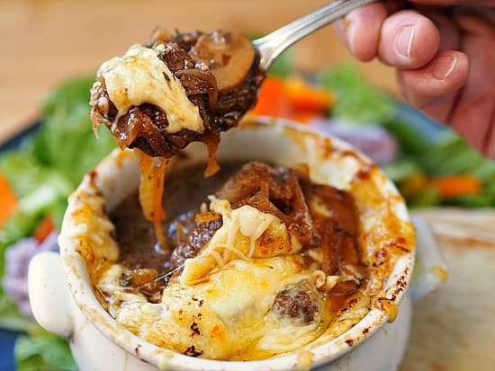 French Onion Beef Soup