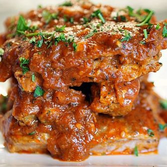 Marinara Braised Pork Ribs