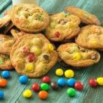 Outrageous Caramel M&M's Cookies