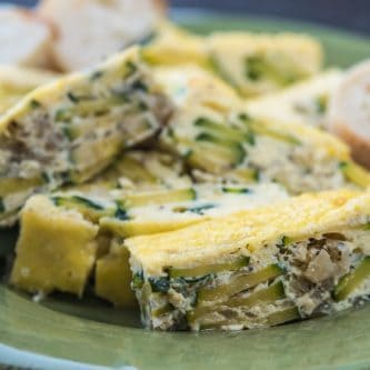 Zucchini Ricotta Frittata