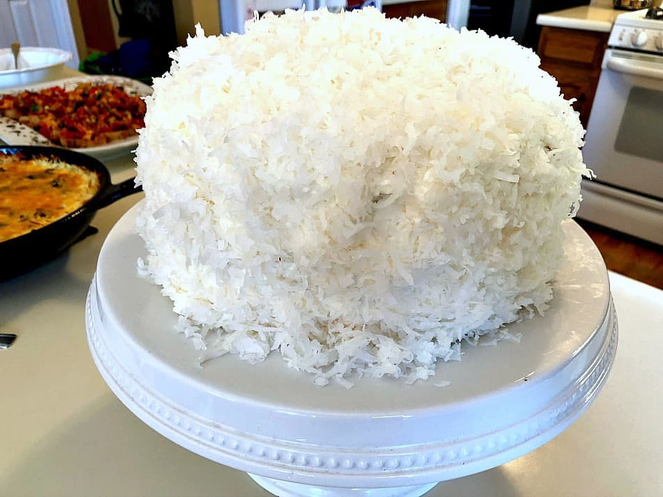 coconut cake, the perfect coconut cake