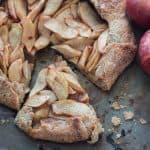 Apple galette, easy apple galette, thanksgiving recipe,