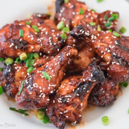 Garlic Sticky Wings - Rocky Mountain Cooking