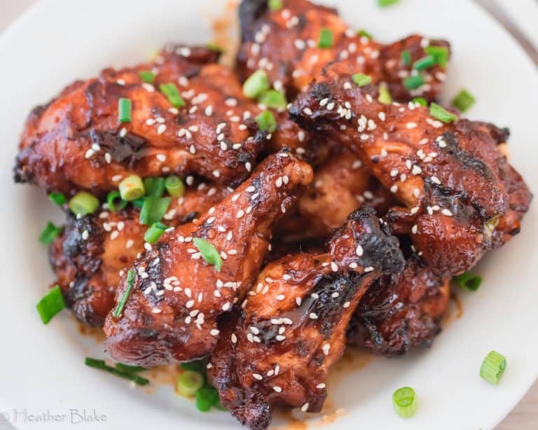 Garlic Sticky Wings - Rocky Mountain Cooking