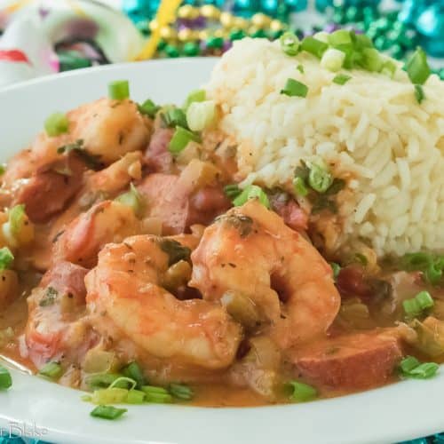 Shrimp and Andouille Sausage Étouffée Rocky Mountain Cooking