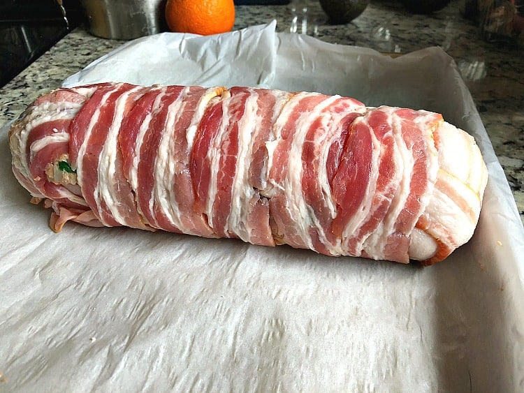 A wrapped fatty