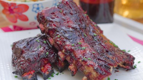 Sticky Chinese Barbecue Ribs