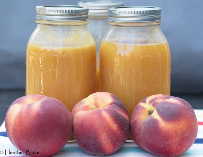 Fresh Peach Nectar Rocky Mountain Cooking