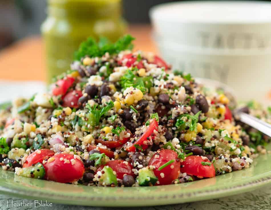 Healthy Southwestern Quinoa Salad - Rocky Mountain Cooking