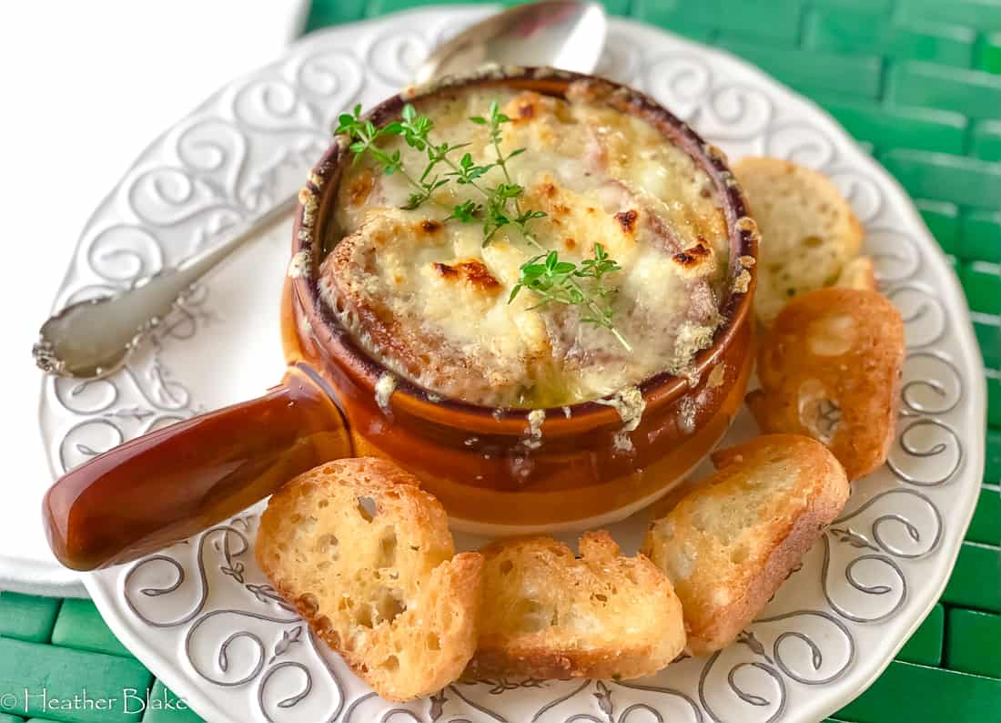 French Chicken Onion Soup - Rocky Mountain Cooking