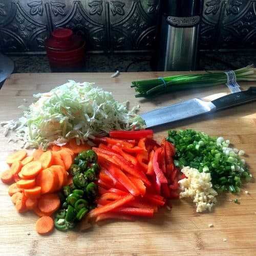 Healthy Chicken Pad Thai - Rocky Mountain Cooking