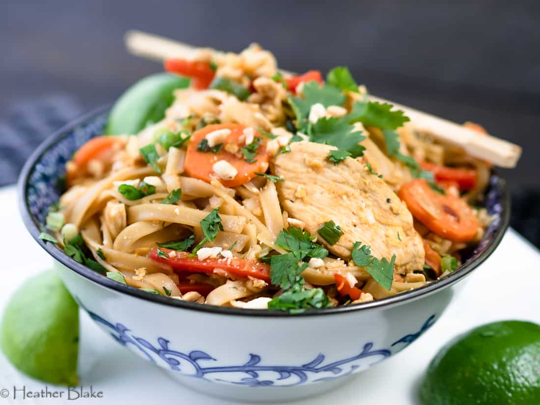 Healthy Chicken Pad Thai Rocky Mountain Cooking