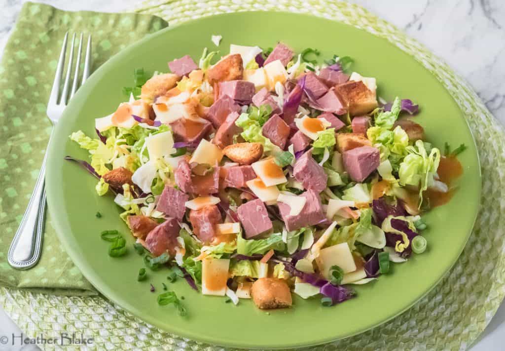 Corned Beef and Cabbage Salad