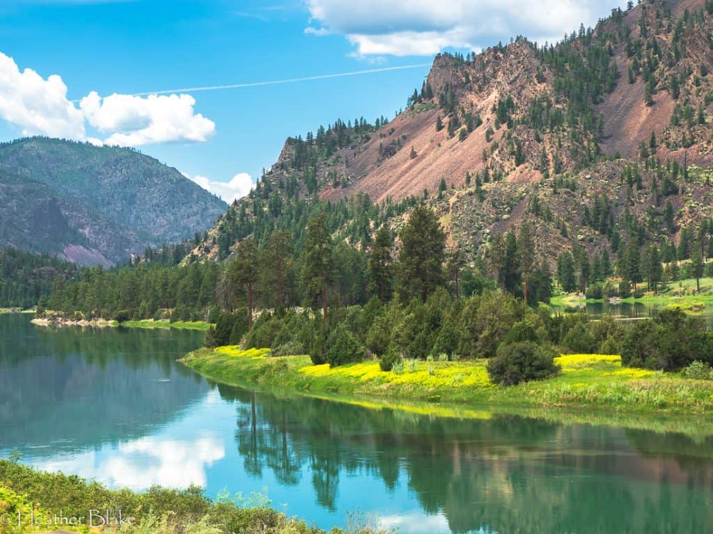 A picture of the Clark Fork River in Montana