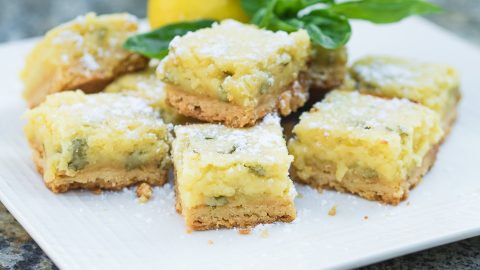 Lemon Basil Bars